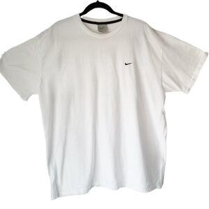 Nike Y2K Excellent Cond. Men Vintage 90s Sporty Crew Neck Athletic T-Shirt XXL